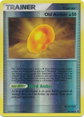 Old Amber - 84/100 - Reverse Holo - EN Old Amber - 84/100 - Reverse Holo - EN