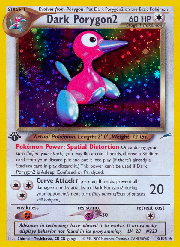 Dark Porygon2 - 8/113 - 1st Edition - EN Dark Porygon2 - 8/113 - 1st Edition - EN