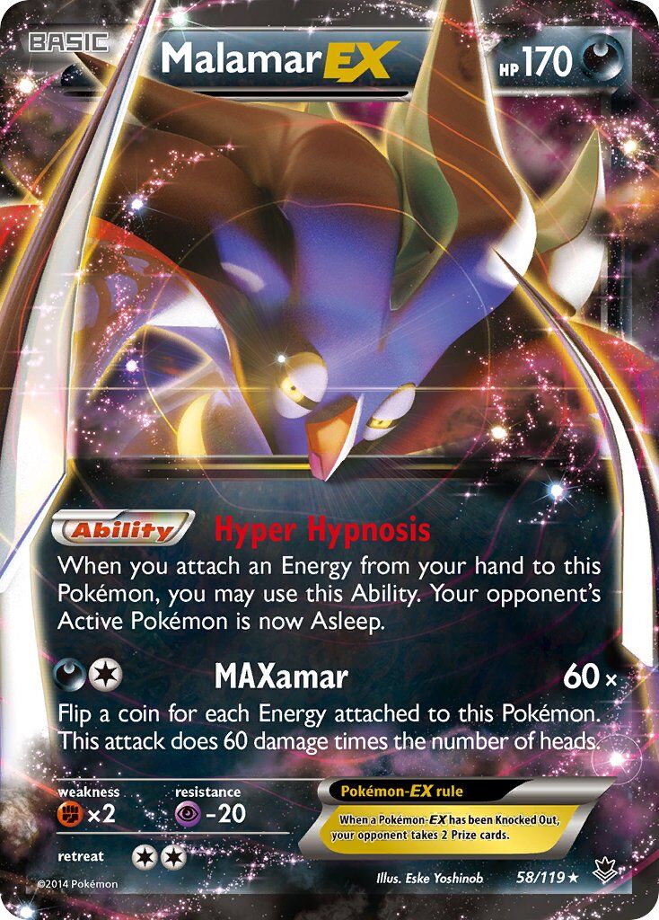 Malamar-EX - 58/119 - EN
