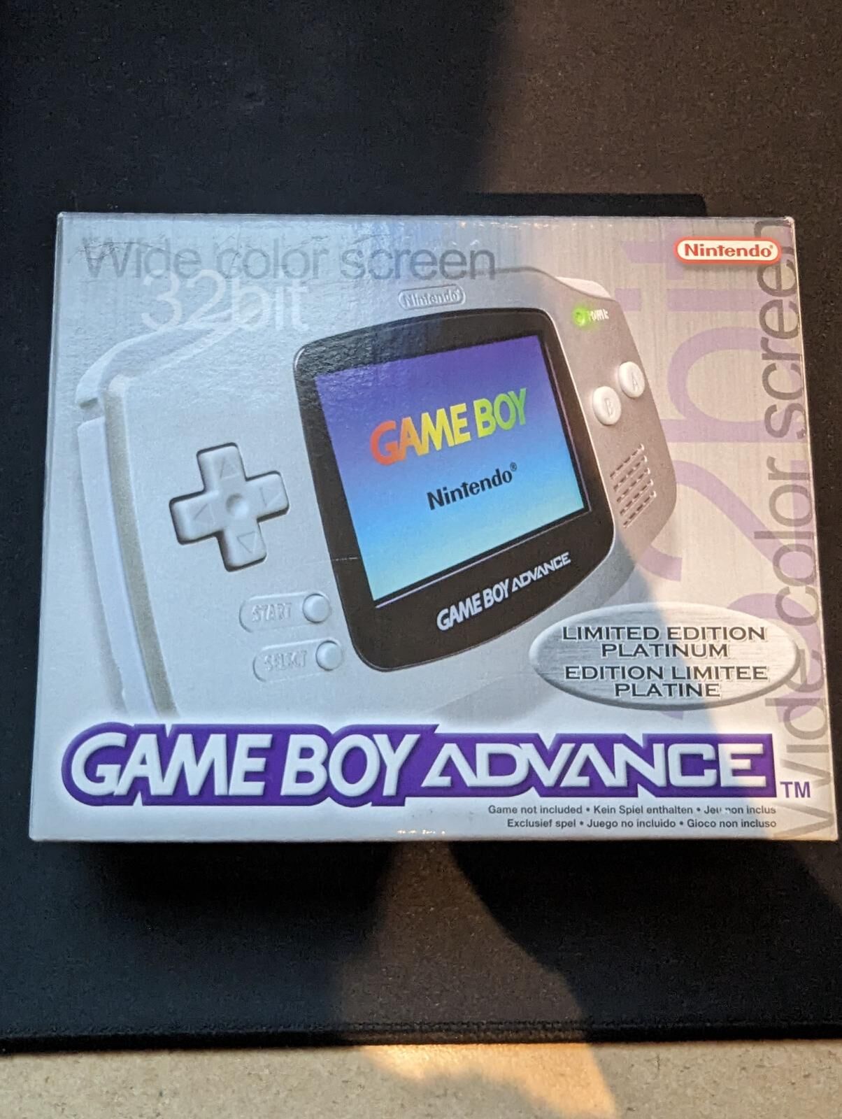 Nintendo Gameboy Advance Platinum Edition - Game Boy Advance - DE