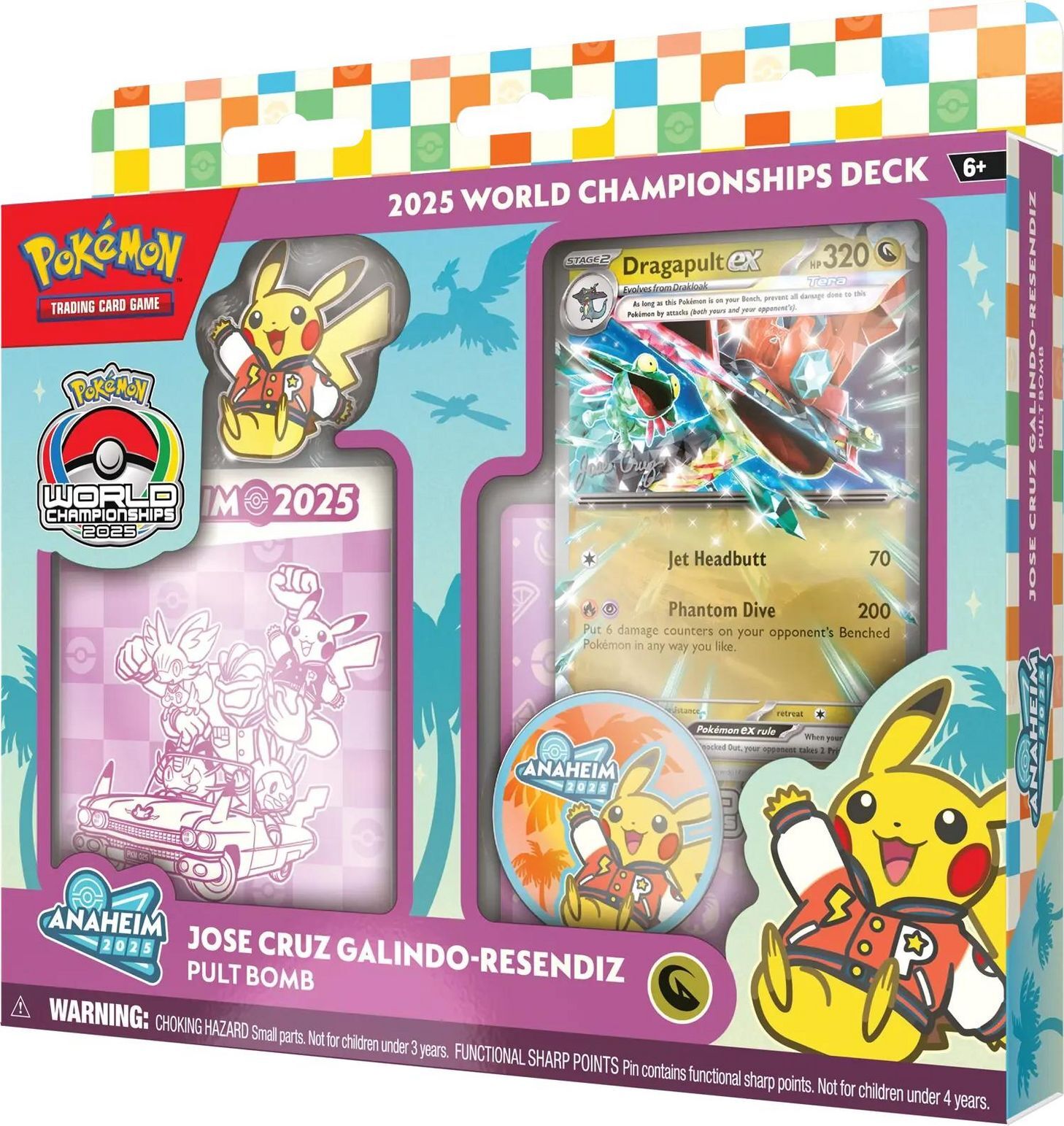 Pokémon TCG: 2025 World Championships Deck - Jose Cruz Galindo-Resendiz Dragapult ex - EN