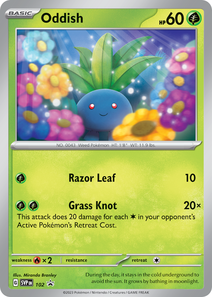 Oddish - SVP102 - EN Oddish - SVP102 - EN