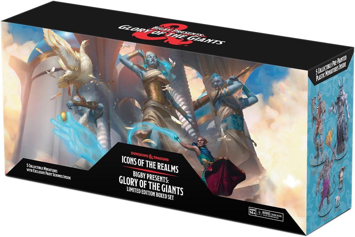 Icons of The Realms: Bigby Presents: Glory of the Giants - Limited Edition Boxed Set (Set 27) - Dungeons & Dragons - EN