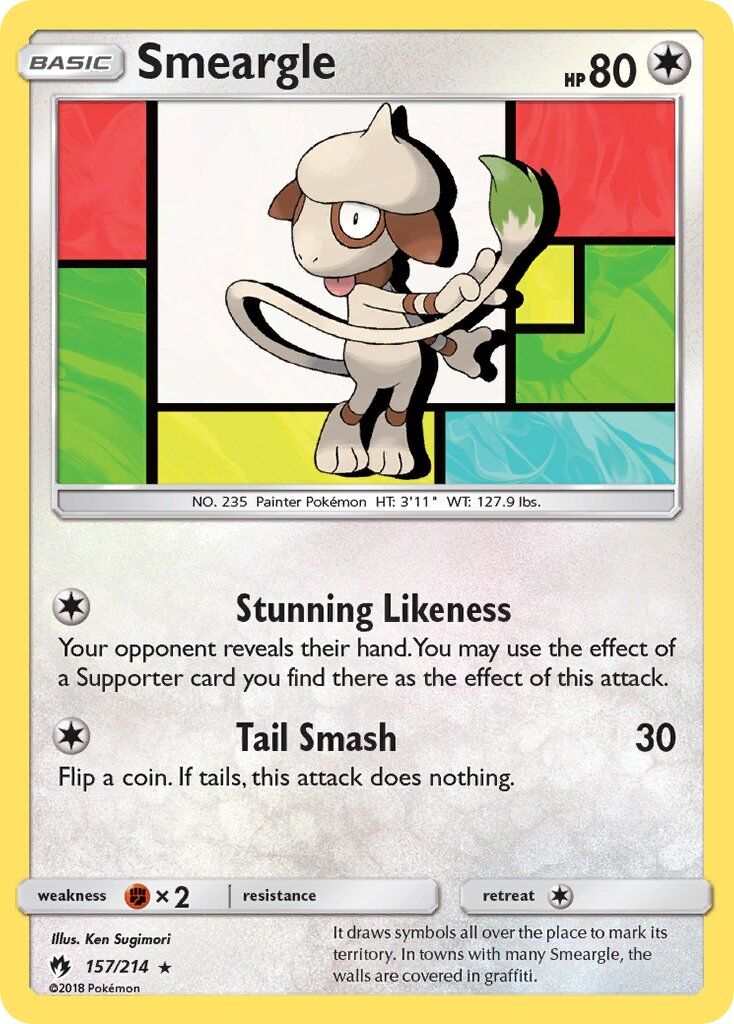 Smeargle - 157/214 - EN
