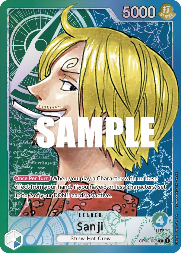 Sanji - OP02-026 - Alternate Art