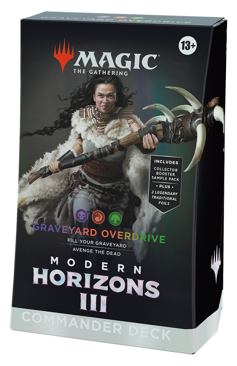 Modern Horizons 3 Graveyard Overdrive Commander Decks - Magic the Gathering - EN Modern Horizons 3 Graveyard Overdrive Commander Decks - Magic the Gathering - EN