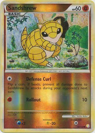 Sandshrew - 79/123 - Reverse Holo - EN