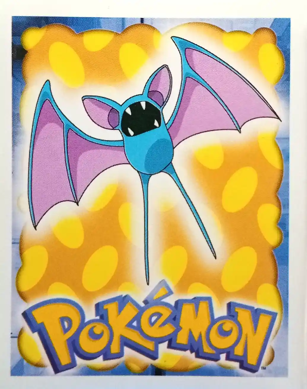 Zubat - 41 - Merlin Sticker Series 1