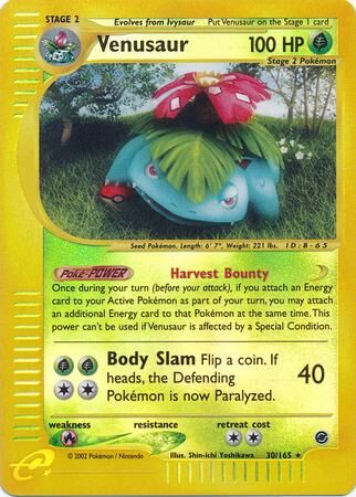 Venusaur - 30/165 - Reverse Holo - EN