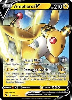 Ampharos V 049/185 - Pokémon TCG
