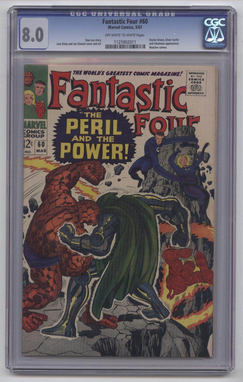 cgc_fantastic_four_60_cover Fantastic Four #60 CGC 8.0