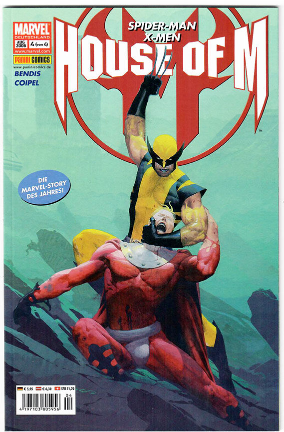 House of M #1-4 komplett