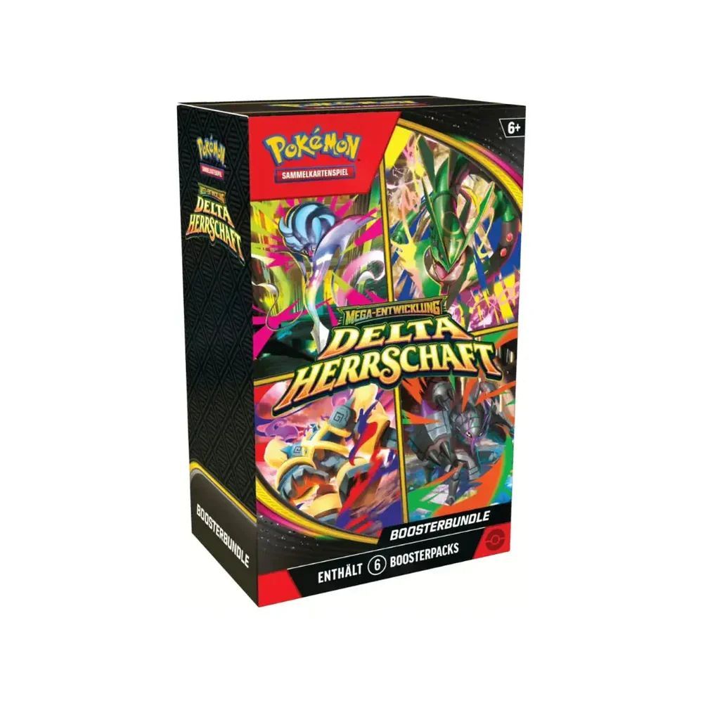 Pokémon TCG: Mega-Entwicklung - Delta Herrschaft Booster Bundle (6 Packs) - DE Pokémon TCG: Mega-Entwicklung - Delta Herrschaft Booster Bundle (6 Packs) - DE