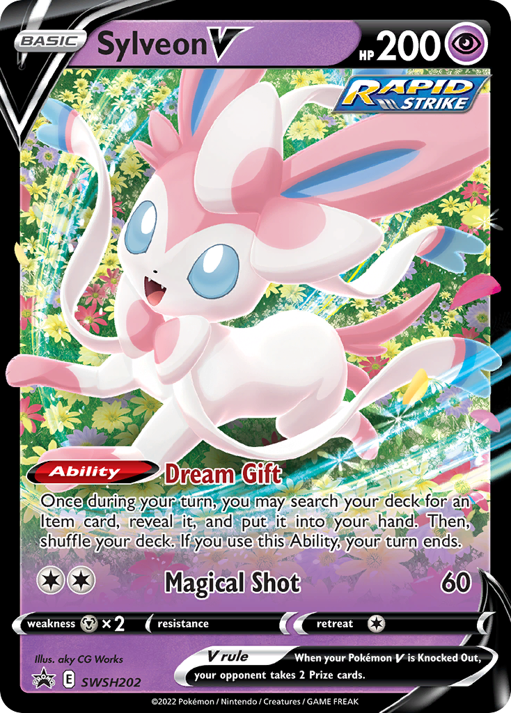 Sylveon V - SWSH202/306 - EN