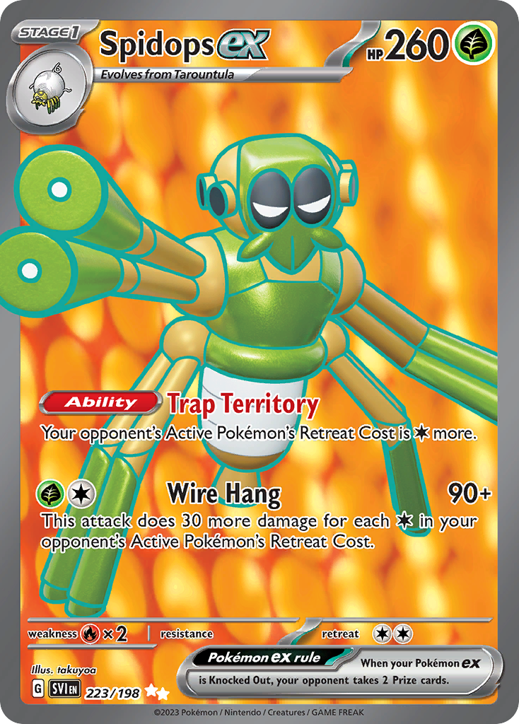 Spidops ex - 223/198 - EN