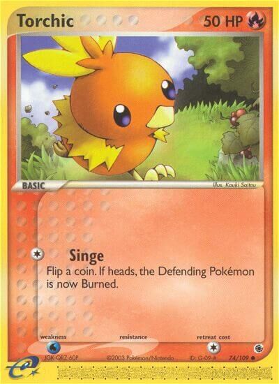 Torchic - 74/109 - EN