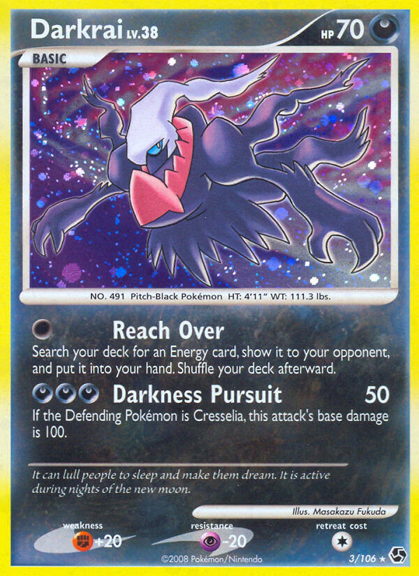 Darkrai - 3/106 - Reverse Holo - EN
