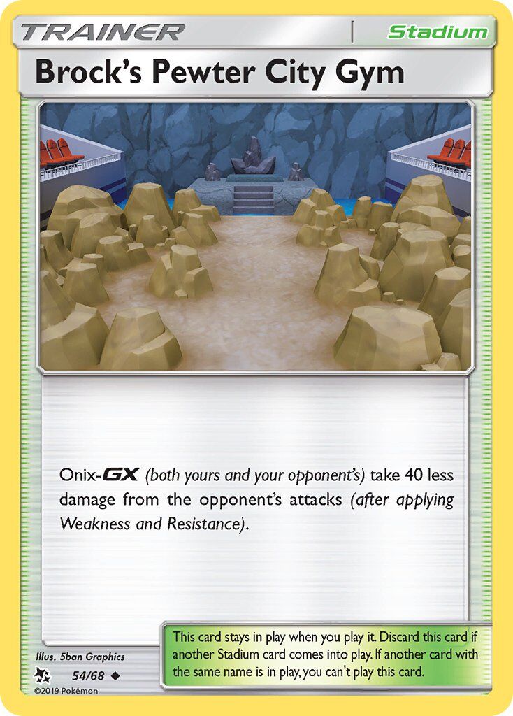 Brock’s Pewter City Gym - 54/69 - EN Brock’s Pewter City Gym - 54/69 - EN