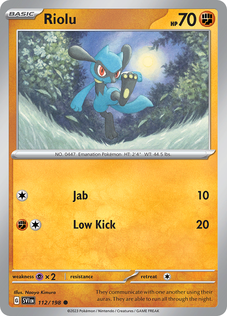 Riolu - 112/198 - EN