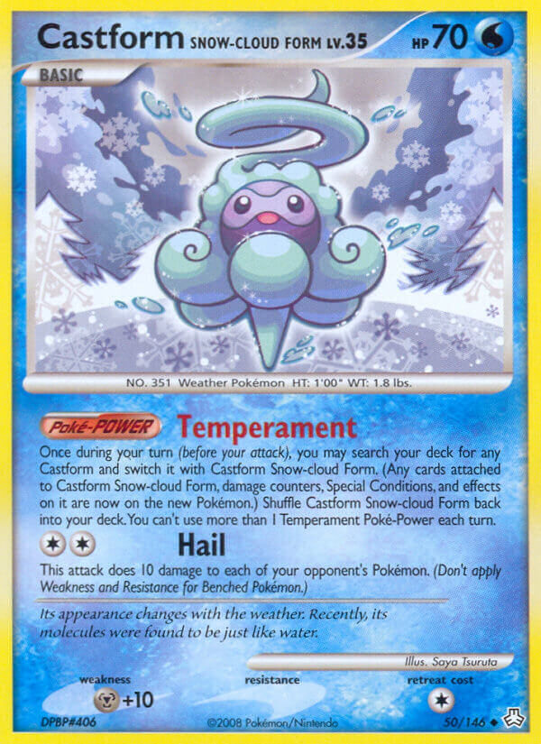 Castform Snow-Cloud Form - 50/146 - EN