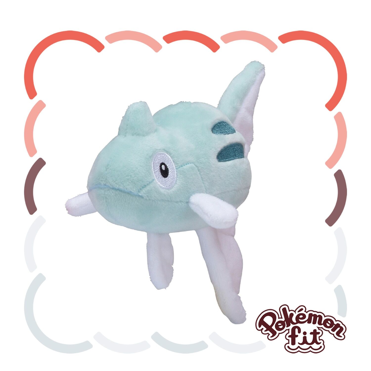 Remoraid Sitting Cuties Plush - 17 cm
