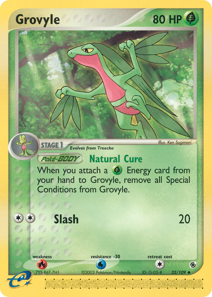 Grovyle - 32/109 - EN Grovyle - 32/109 - EN