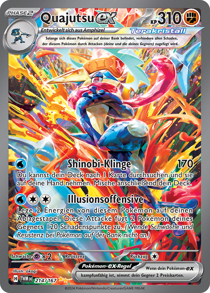 Quajutsu ex - 214/167 - DE