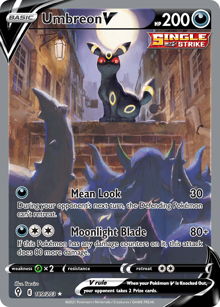 Umbreon V - 189/237 - EN Umbreon V - 189/237 - EN