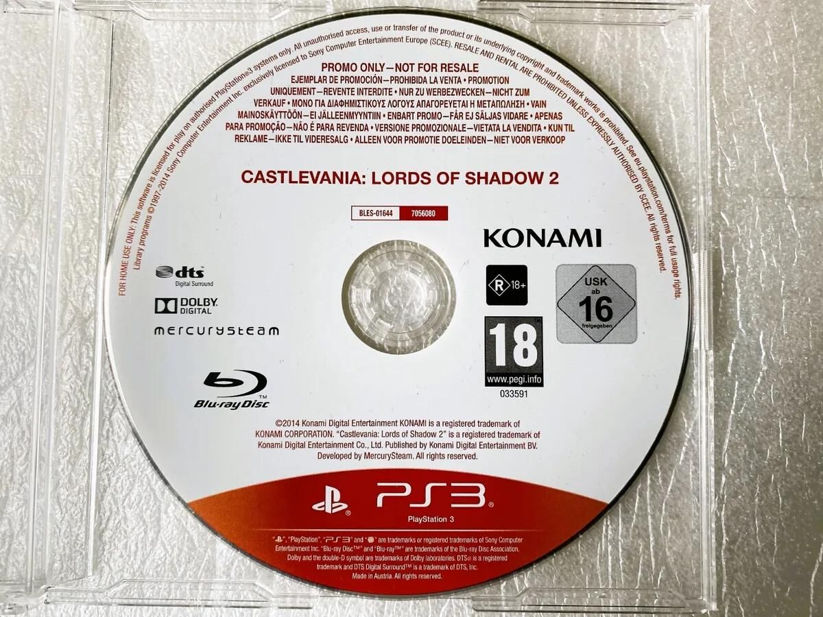 Castlevania Lords of Shadow 2 [Not for Resale] - OVP - PS3