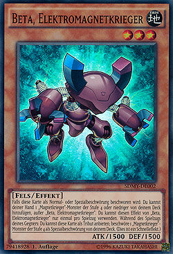 Beta, Elektromagnetkrieger - Yu-Gi-Oh!
