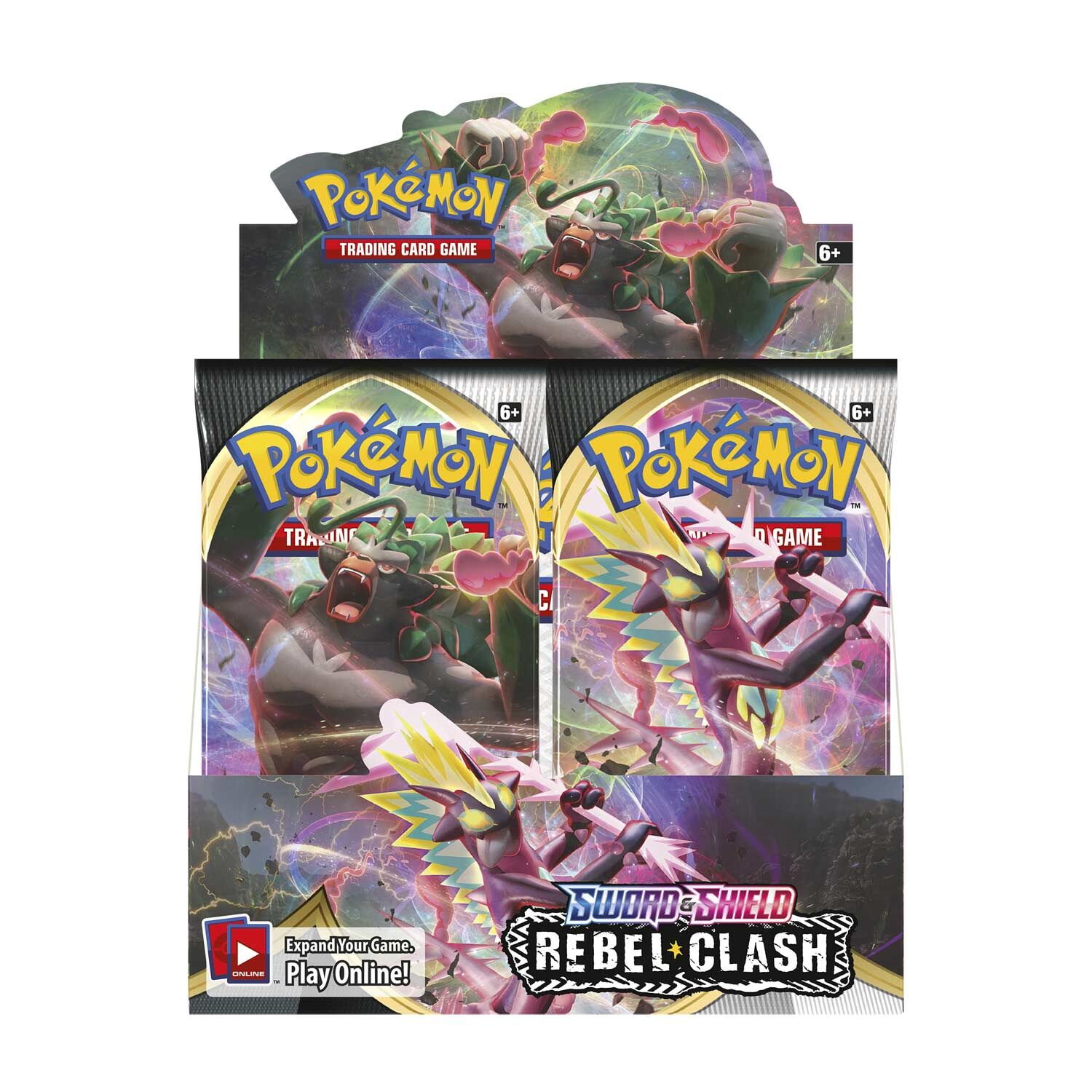 Pokemon Sword & Shield Rebel Clash Booster Display - EN