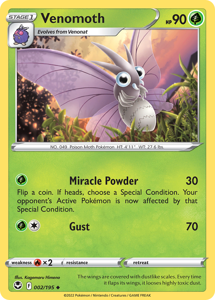 Venomoth - 002/195 - EN Venomoth - 002/195 - EN