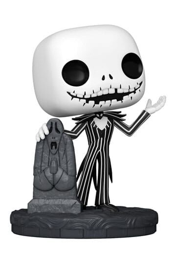 Nightmare before Christmas 30th POP! Disney Vinyl Figur Jack w/Gravestone 9 cm Nightmare before Christmas 30th POP! Disney Vinyl Figur Jack w/Gravestone 9 cm