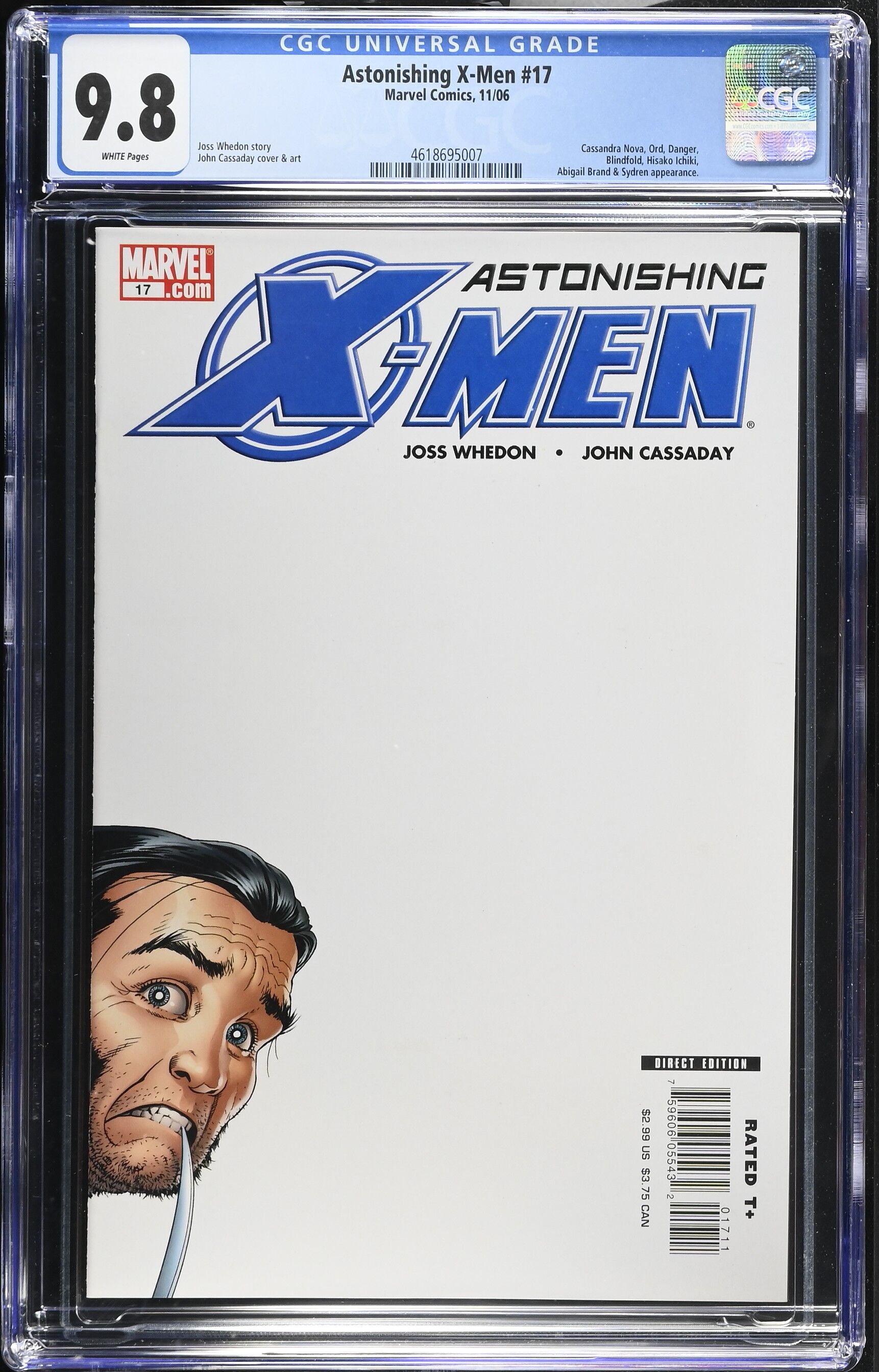 Astonishing X-Men #17 CGC 9.8 Top Pop! Astonishing X-Men #17 CGC 9.8 Top Pop!