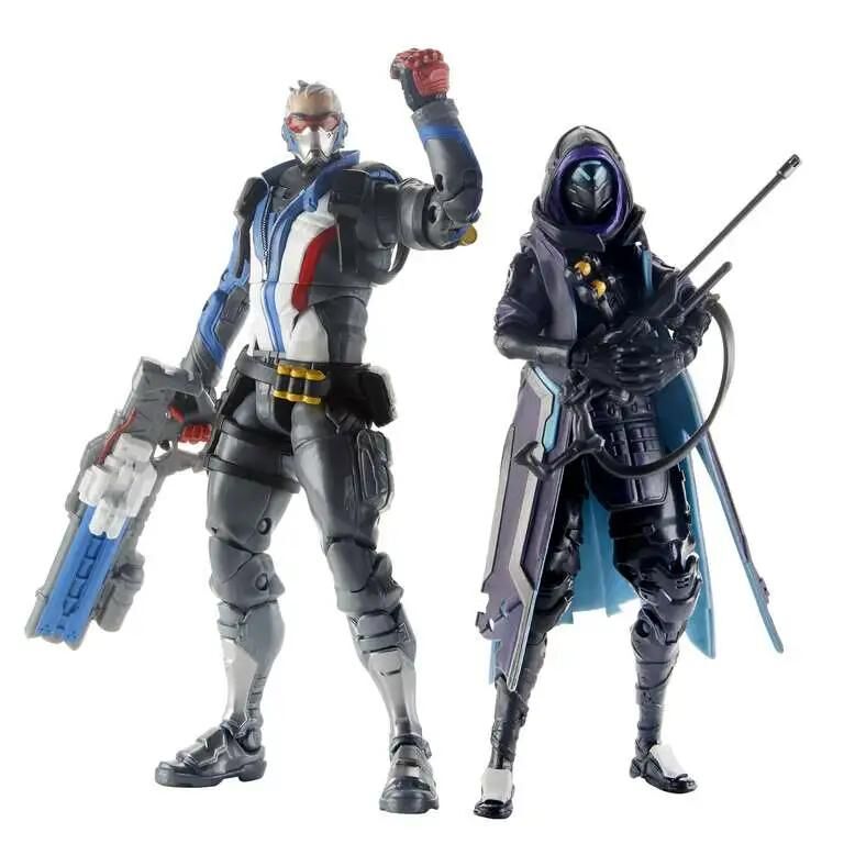 Overwatch Ultimates Shrike Ana & Soldier 76 Action Figure 2-Pack