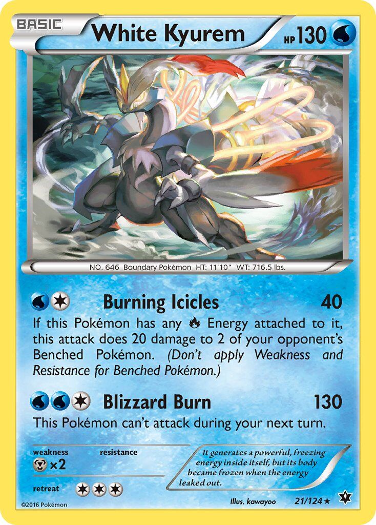 White Kyurem - 21/124 - EN White Kyurem - 21/124 - EN