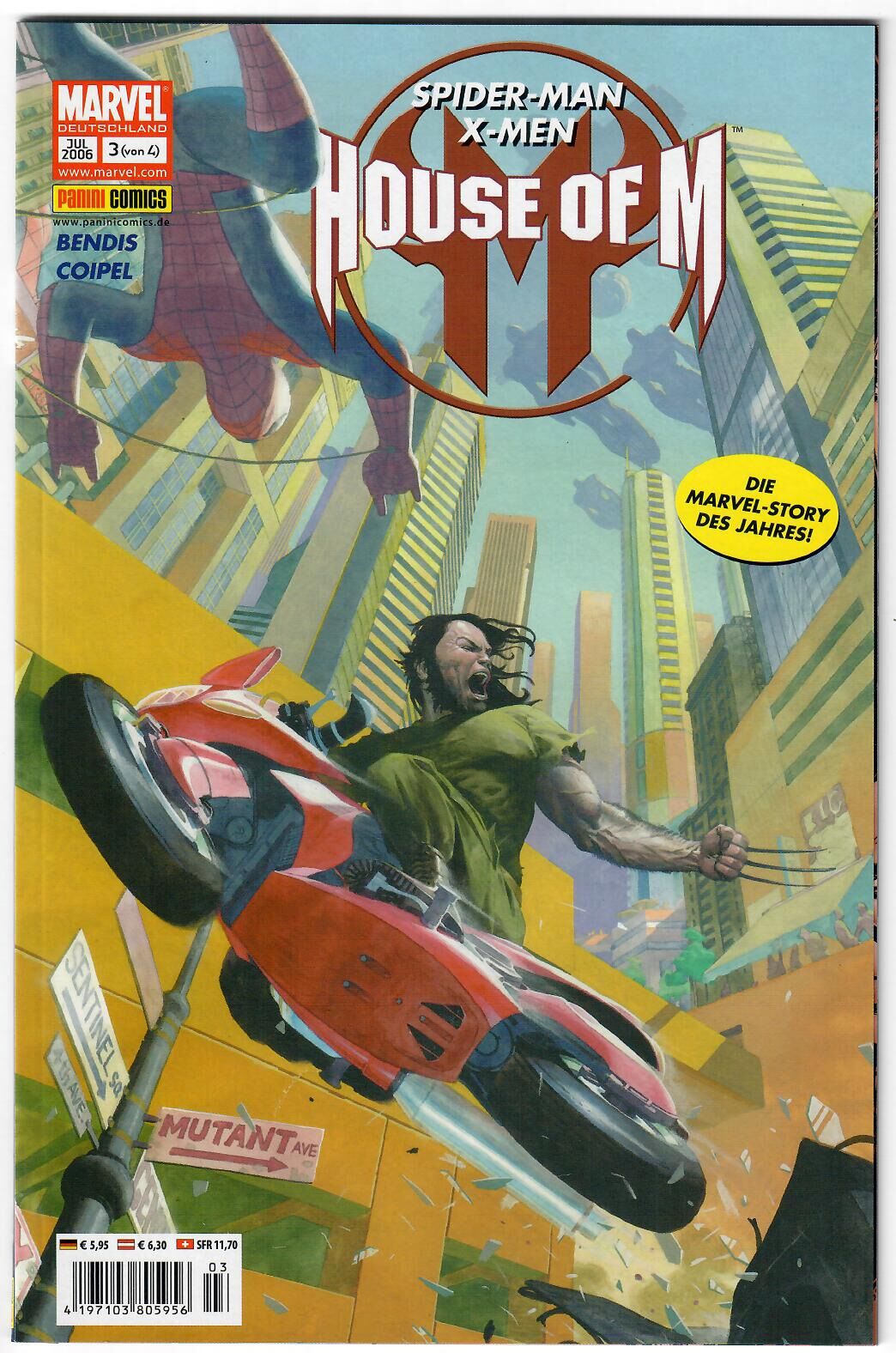House of M #1-4 komplett