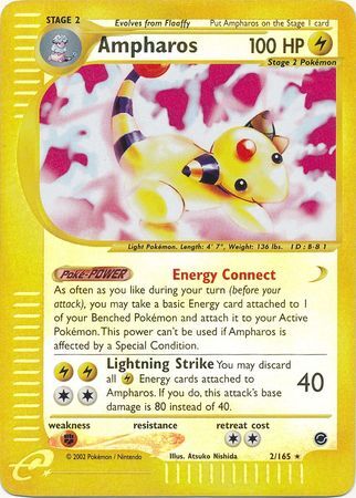 Ampharos - 2/165 - Reverse Holo - EN