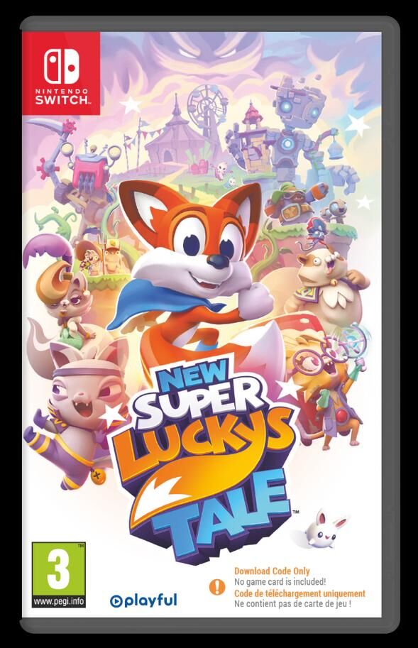 New Super Lucky's Tale [Code In Box] - Nintendo Switch - DE