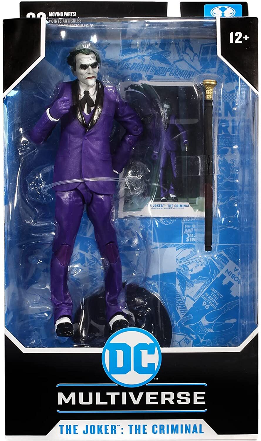 DC Multiverse The Joker: The Criminal from Batman: Three Jokers 7-Inch Action Figure DC Multiverse The Joker: The Criminal from Batman: Three Jokers 7-Inch Action Figure