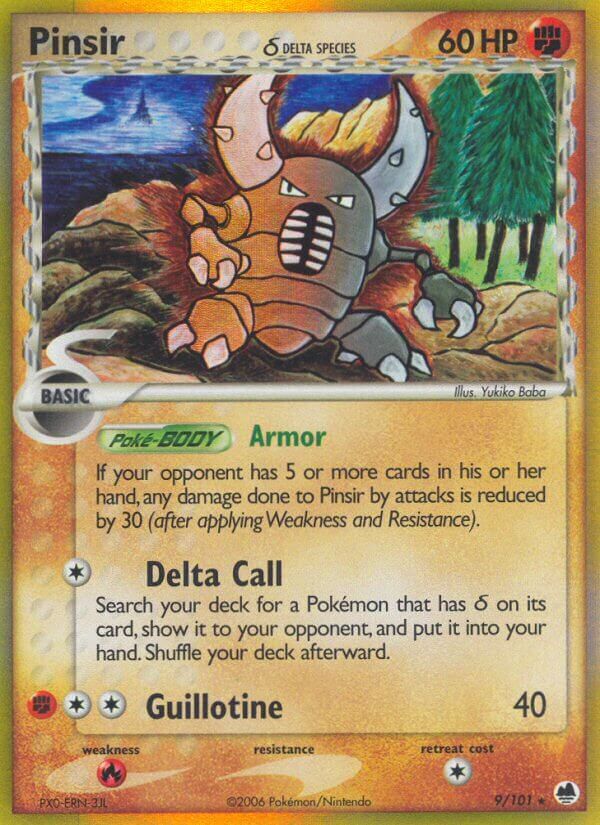 Pinsir - 9/101 - EN