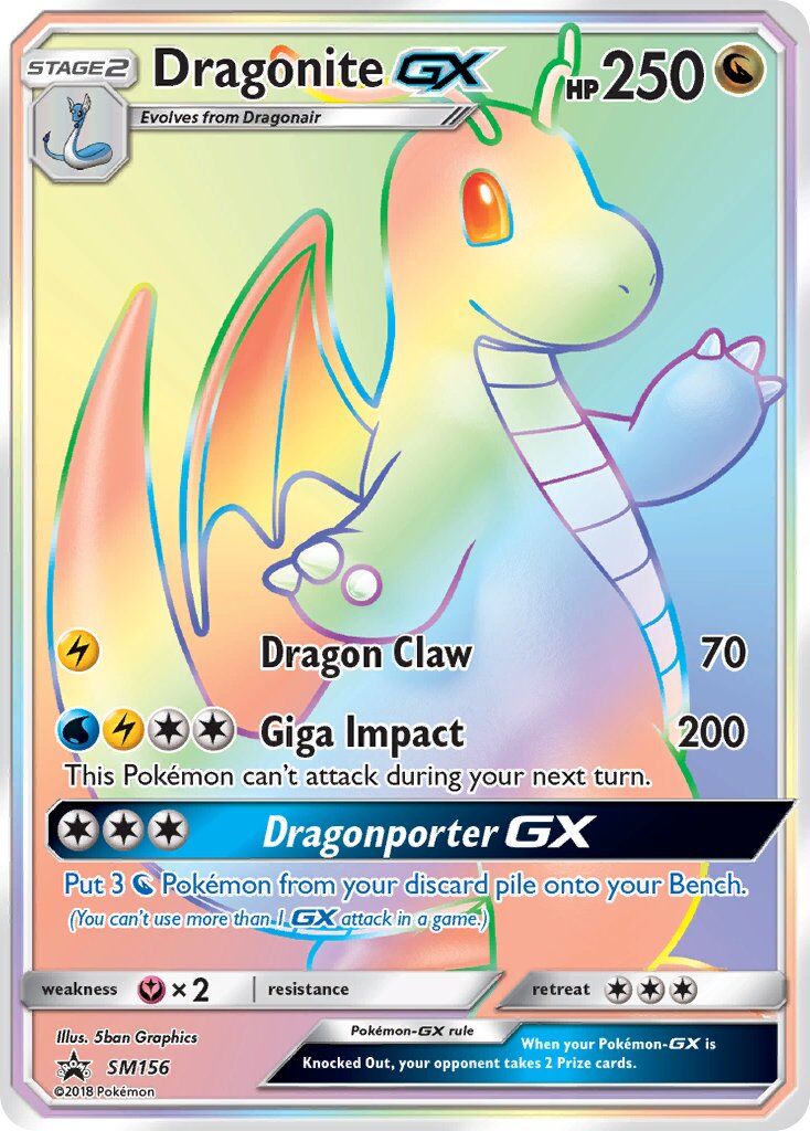 Dragonite-GX - SM156/SM156 - EN Dragonite-GX - SM156/SM156 - EN