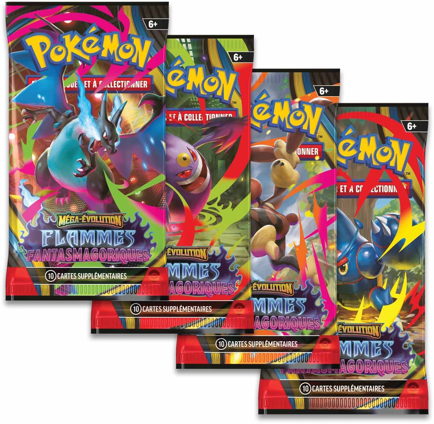 Pokémon JCC: Méga-Évolution - Flammes Fantasmagoriques Booster Display (36 Packs) - FR
