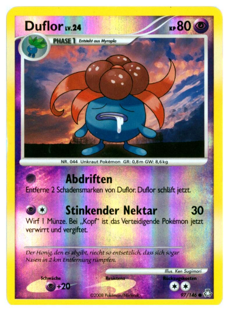 duflor-97-146-pokemon-tcg-near-mint-de Duflor - 97/146 - Pokémon TCG - Near Mint - DE