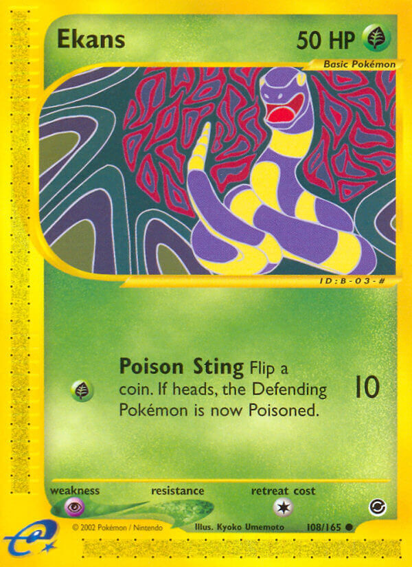 Ekans - 108/165 - EN Ekans - 108/165 - EN