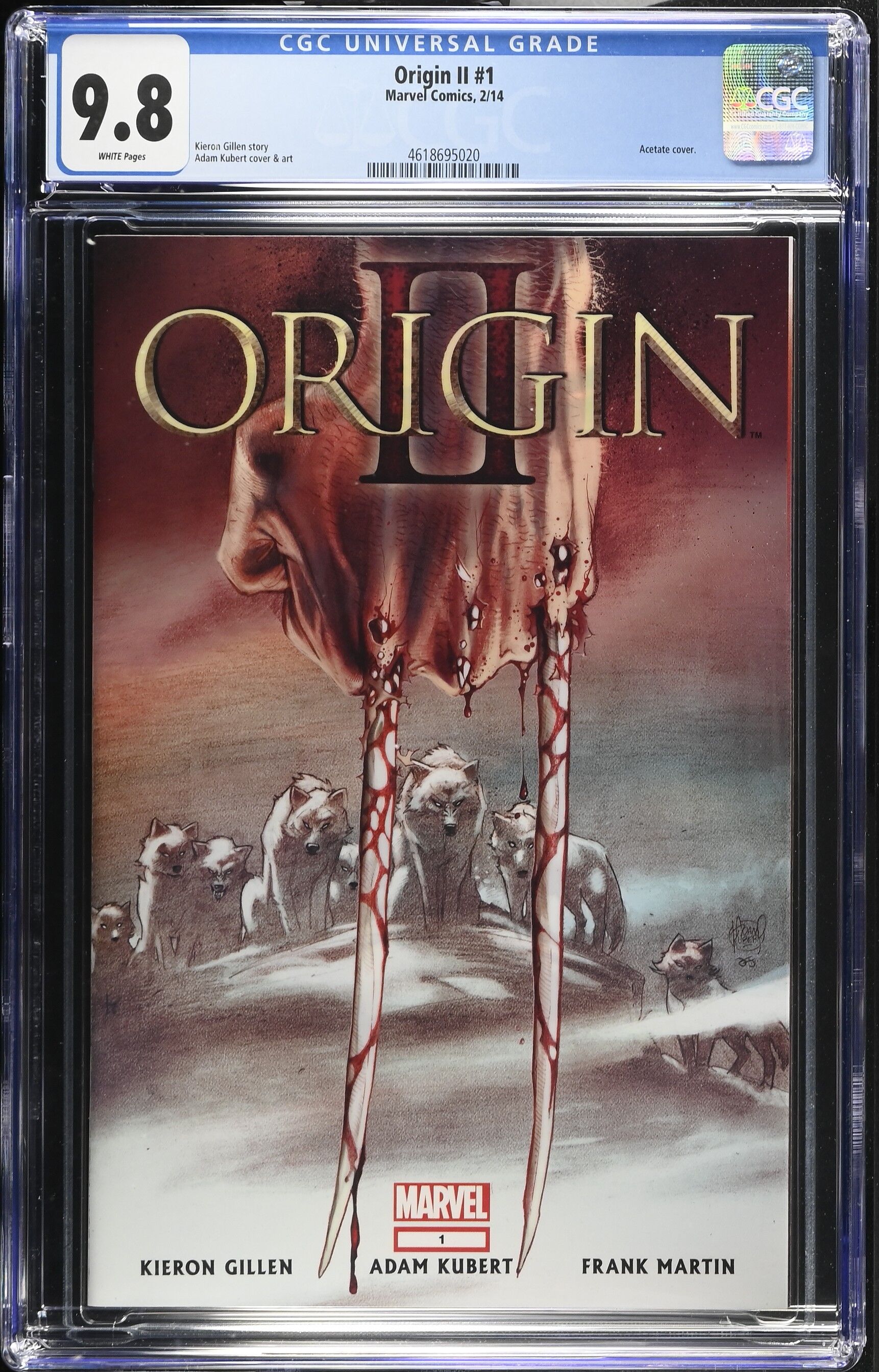 Origin II #1 CGC 9.8 Origin II #1 CGC 9.8