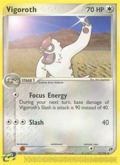 Vigoroth - 52/100 - EN Vigoroth - 52/100 - EN