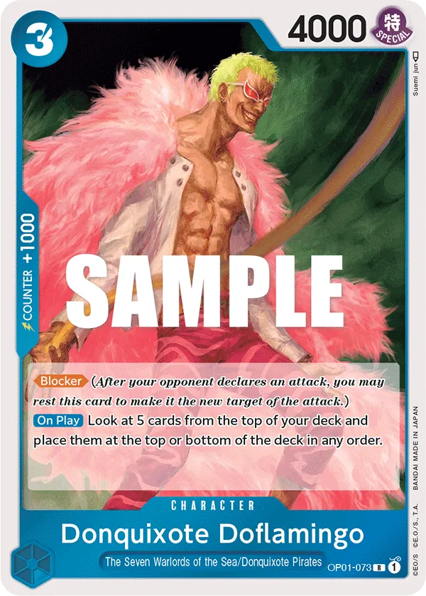Donquixote Doflamingo - OP01-073 Donquixote Doflamingo - OP01-073