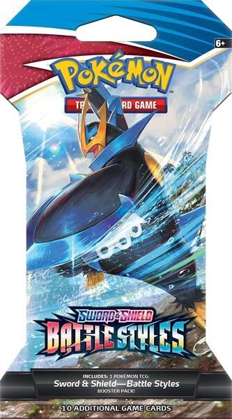 Pokémon Sword & Shield Battle Styles Sleeved Booster - EN