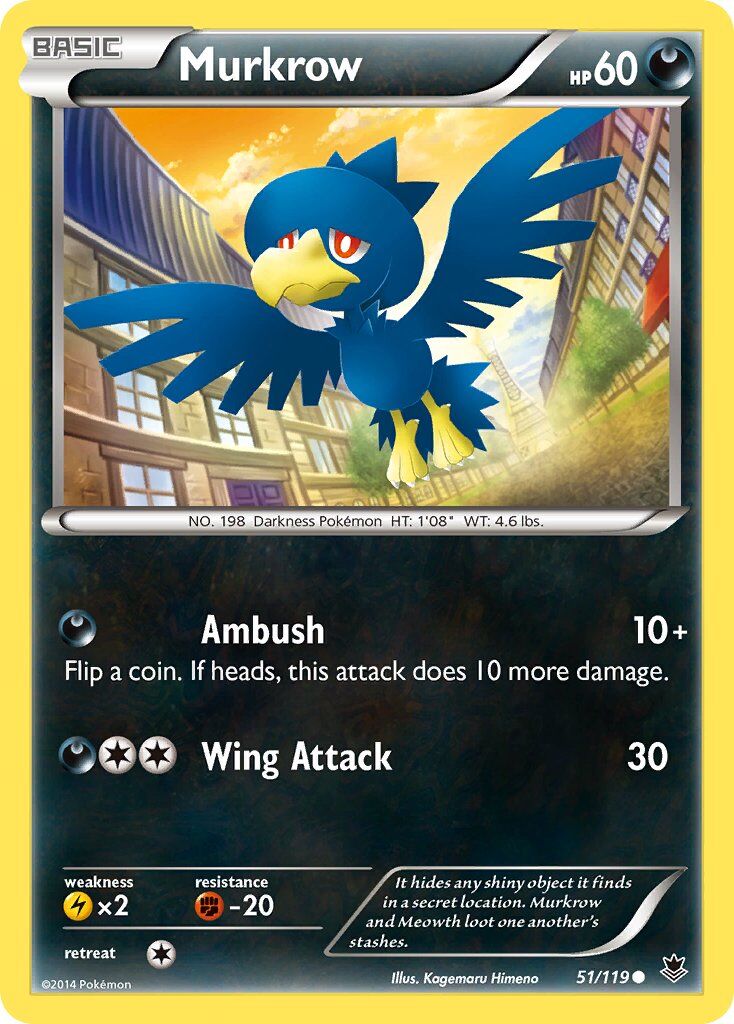 Murkrow - 51/119 - EN